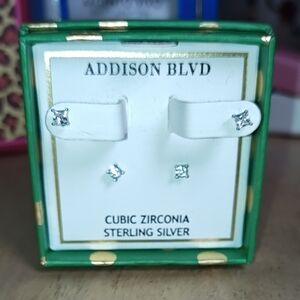 Addison Bay Sterling Silver Cubic Zirconia Earrings